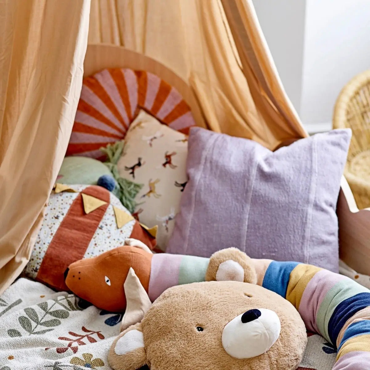 BLOOMINGVILLE MINI - Coussin Kita Violet