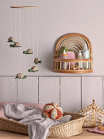 BLOOMINGVILLE MINI - Étagère Preet en Rotin