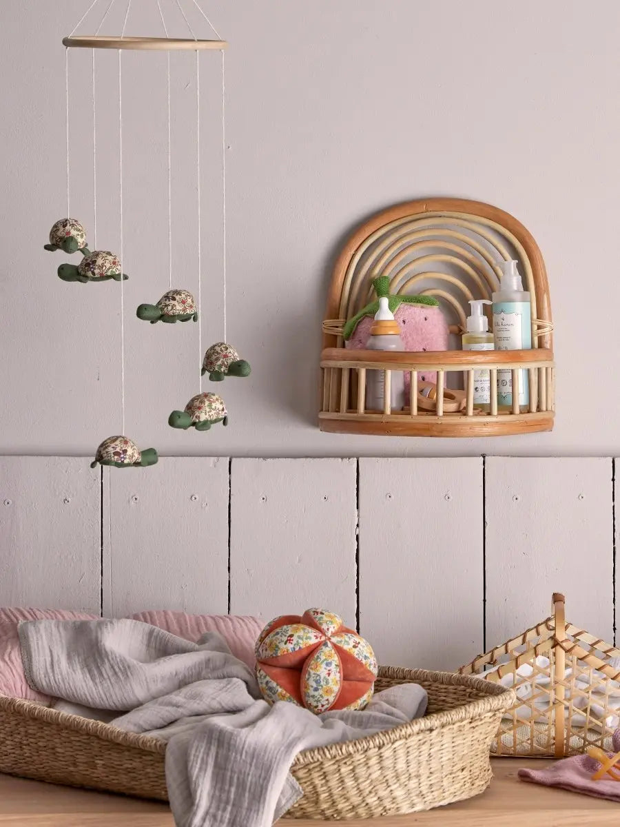 BLOOMINGVILLE MINI - Étagère Preet en Rotin