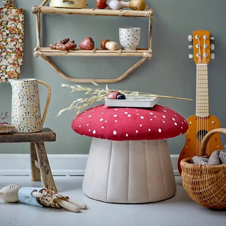 BLOOMINGVILLE MINI - Pouf À Champignons Red Lue