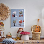 BLOOMINGVILLE MINI - Pouf À Champignons Red Lue