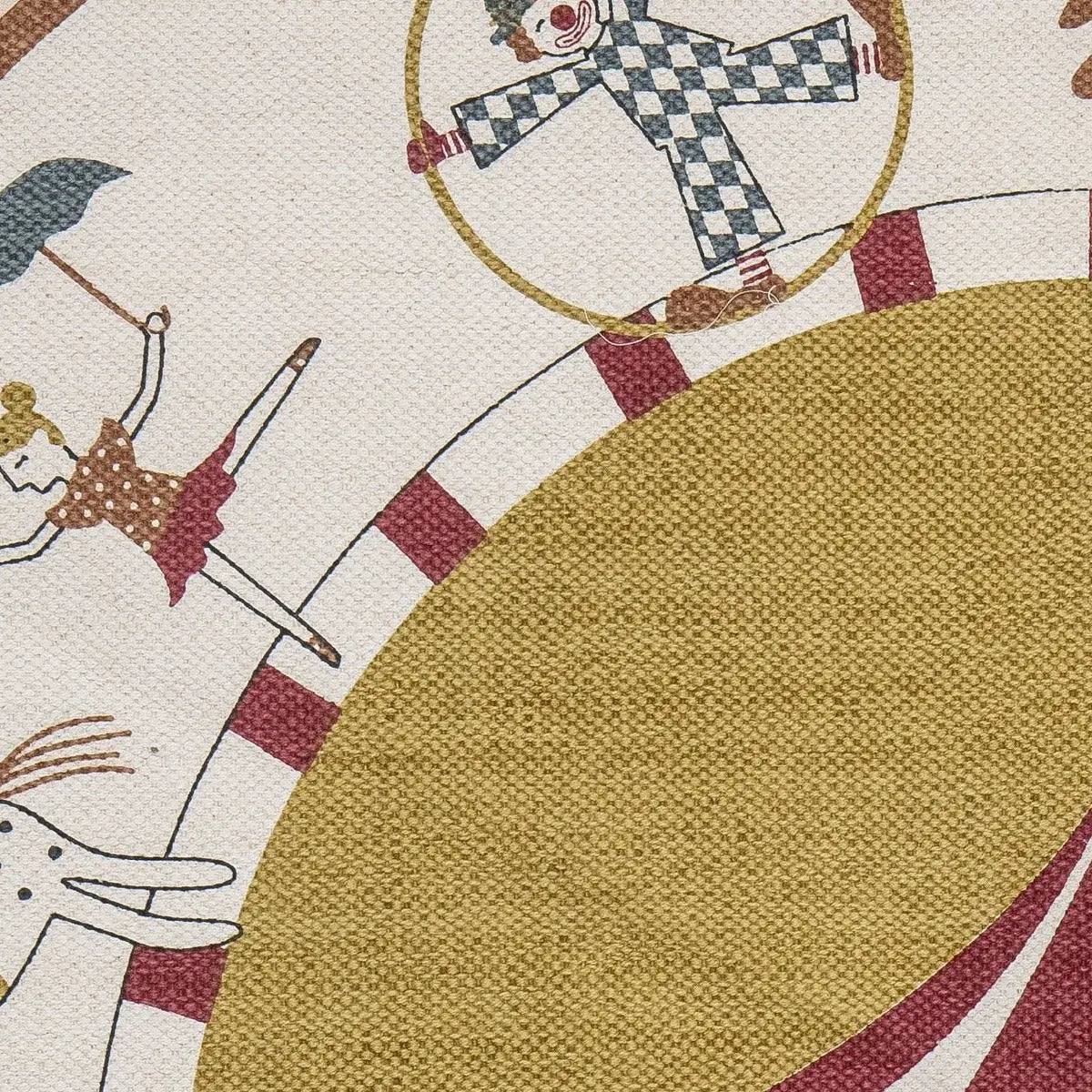 BLOOMINGVILLE MINI - Tapis Cirque Jaune