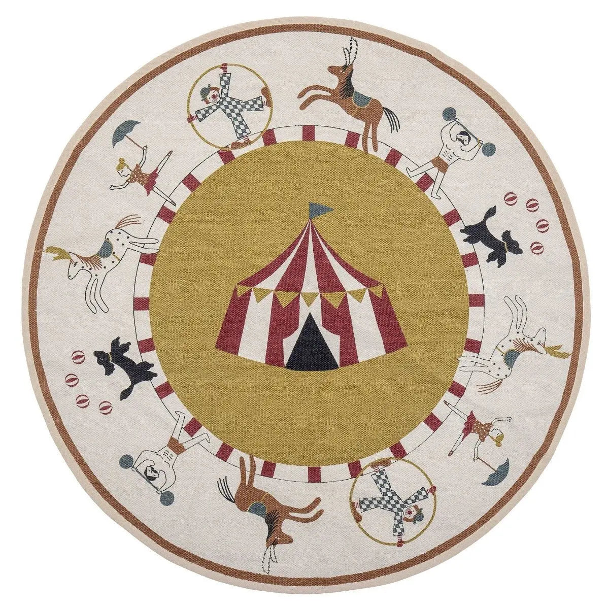 BLOOMINGVILLE MINI - Tapis Cirque Jaune