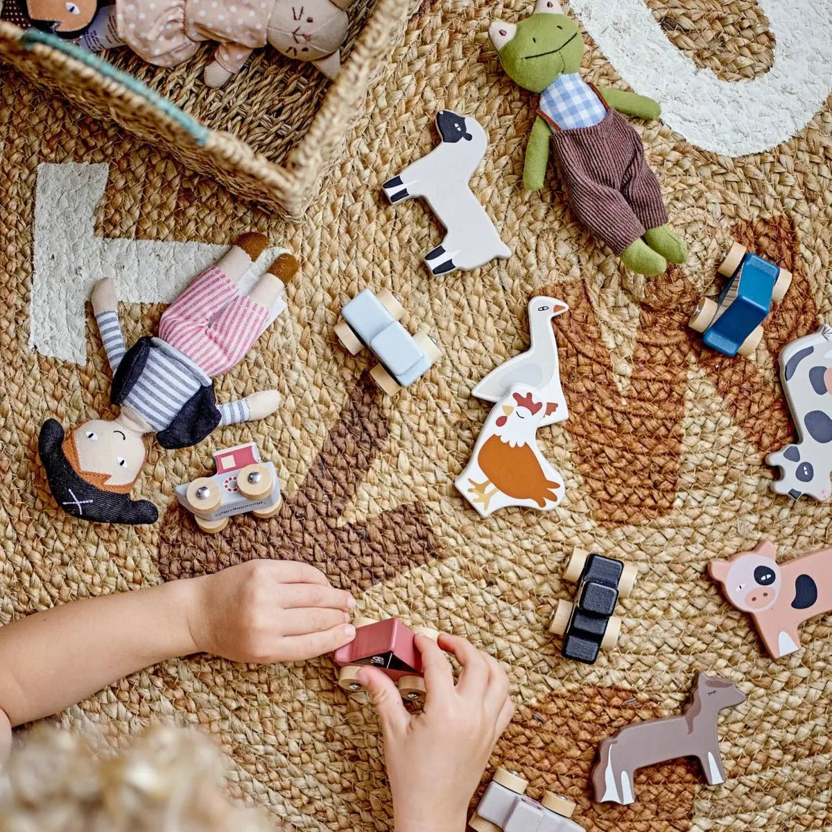 BLOOMINGVILLE MINI - Tapis Dinne en Jute