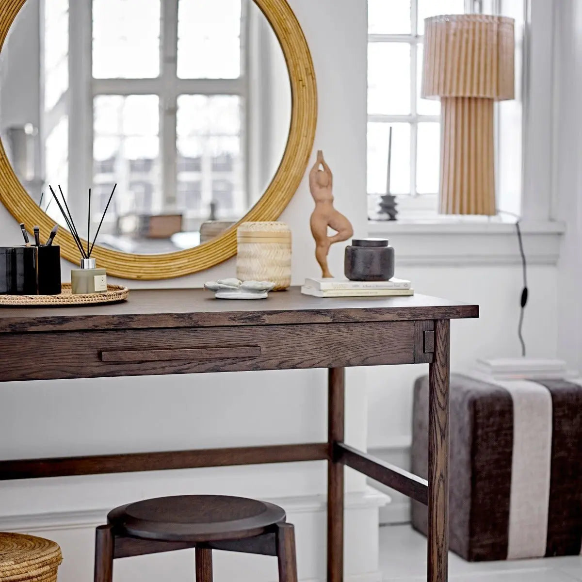 BLOOMINGVILLE - Miroir Rino, Rotin