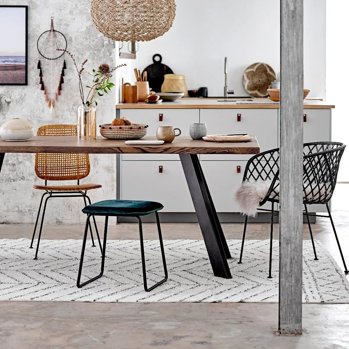 BLOOMINGVILLE - Tapis Oiva, Coton