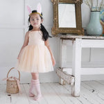 BOB & BLOSSOM - Robe Tutu En Tulle Abricot Doux