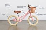 BOBBIN BIKES - Draisienne Gingersnap 12" - Rose Pâle