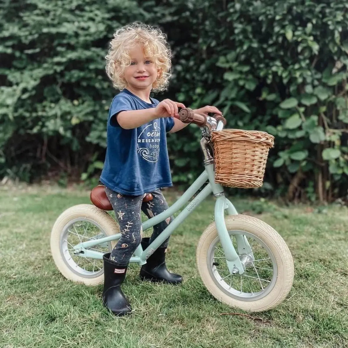 BOBBIN BIKES - Draisienne Gingersnap 12" - Vert Pâle