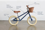 BOBBIN BIKES - Draisienne Moonbug 12" - Bleue