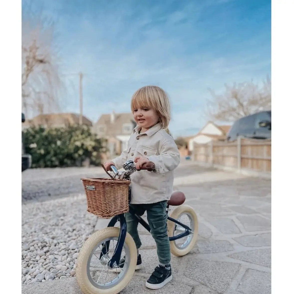 BOBBIN BIKES - Draisienne Moonbug 12" - Bleue