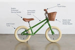 BOBBIN BIKES - Draisienne Moonbug 12" - Vert