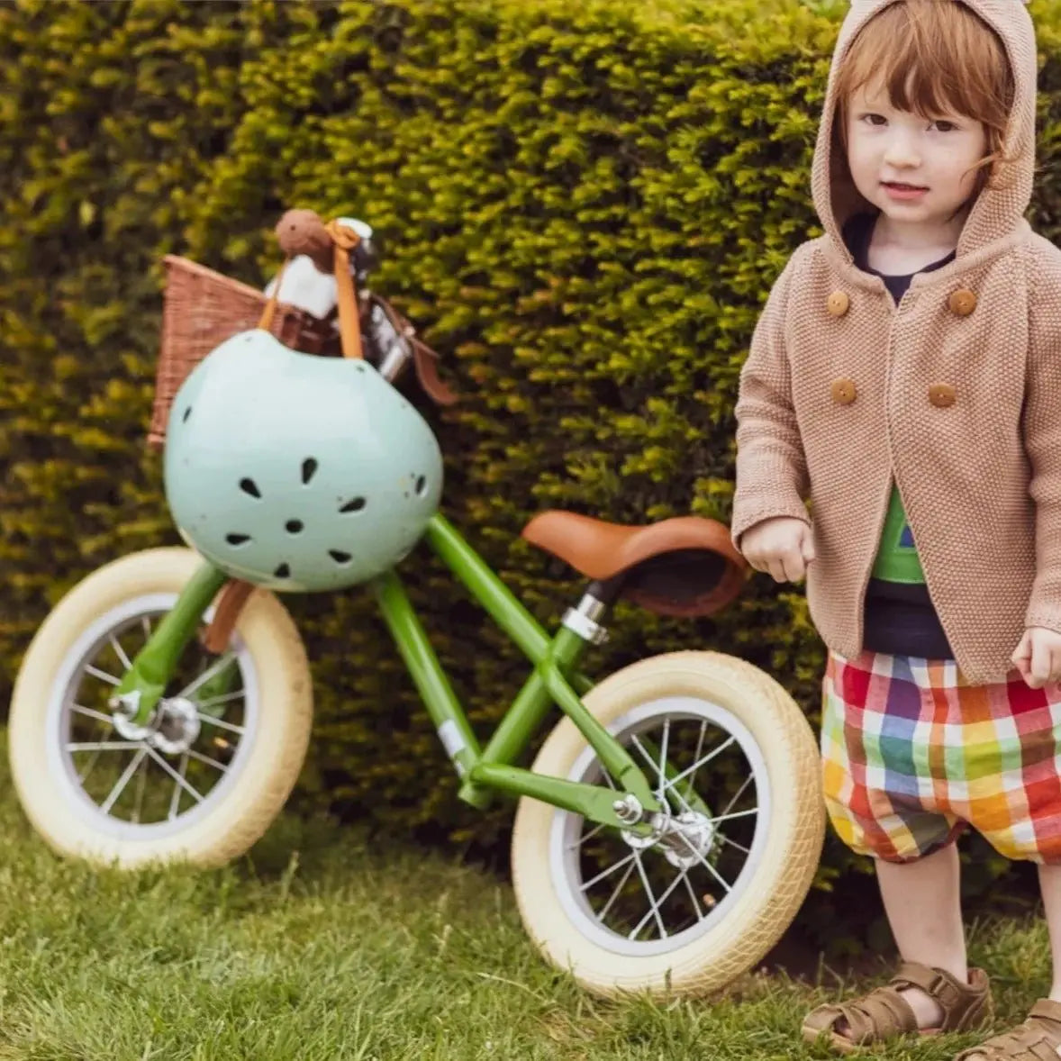 BOBBIN BIKES - Draisienne Moonbug 12" - Vert