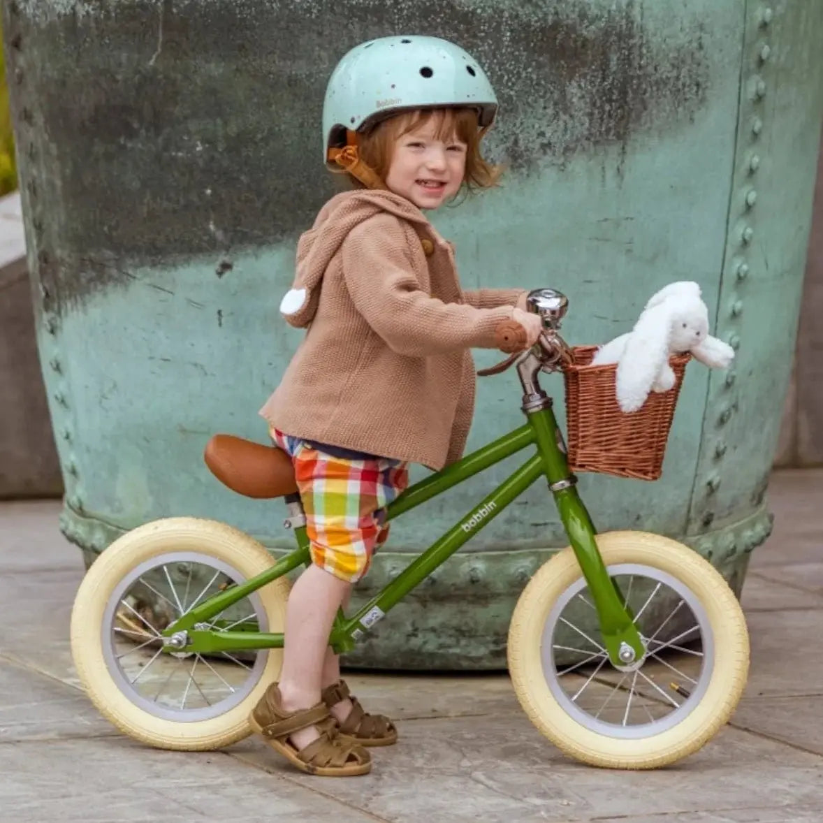 BOBBIN BIKES - Draisienne Moonbug 12" - Vert