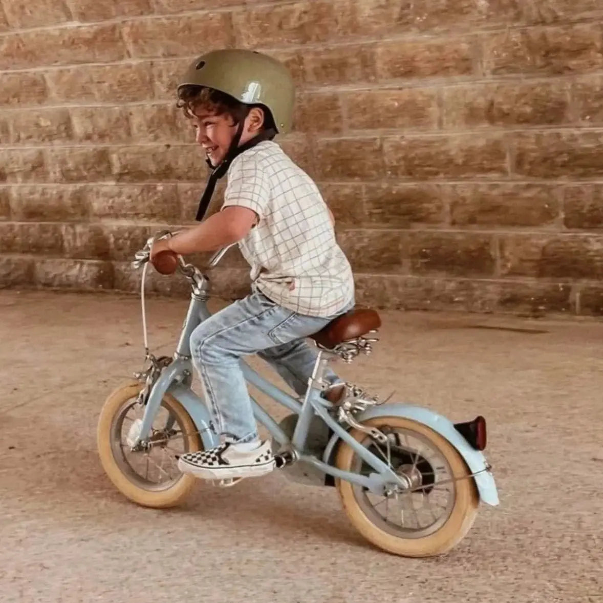 BOBBIN BIKES - Vélo Enfant Gingersnap 12" - Bleu Ciel