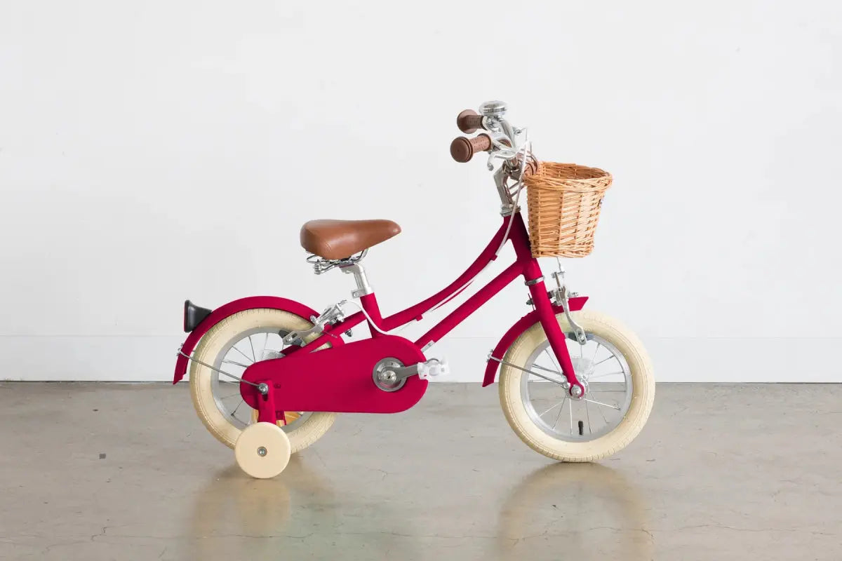 BOBBIN BIKES - Vélo Enfant Gingersnap 12" - Cerise Rose