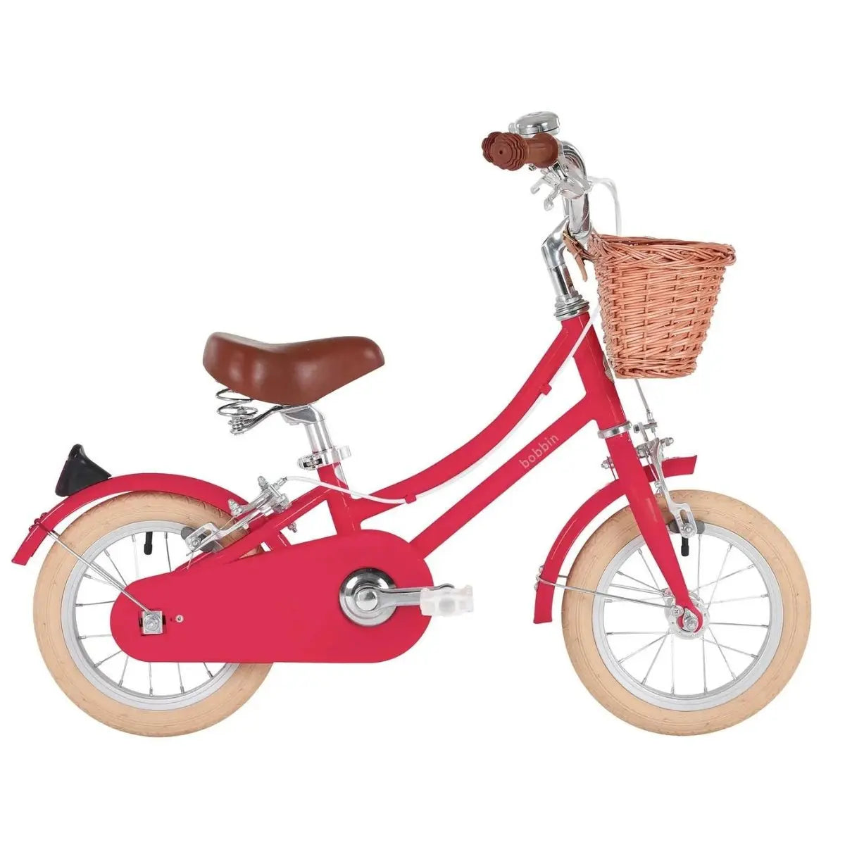 BOBBIN BIKES - Vélo Enfant Gingersnap 12" - Cerise Rose