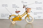 BOBBIN BIKES - Vélo Enfant Gingersnap 12" - Jaune