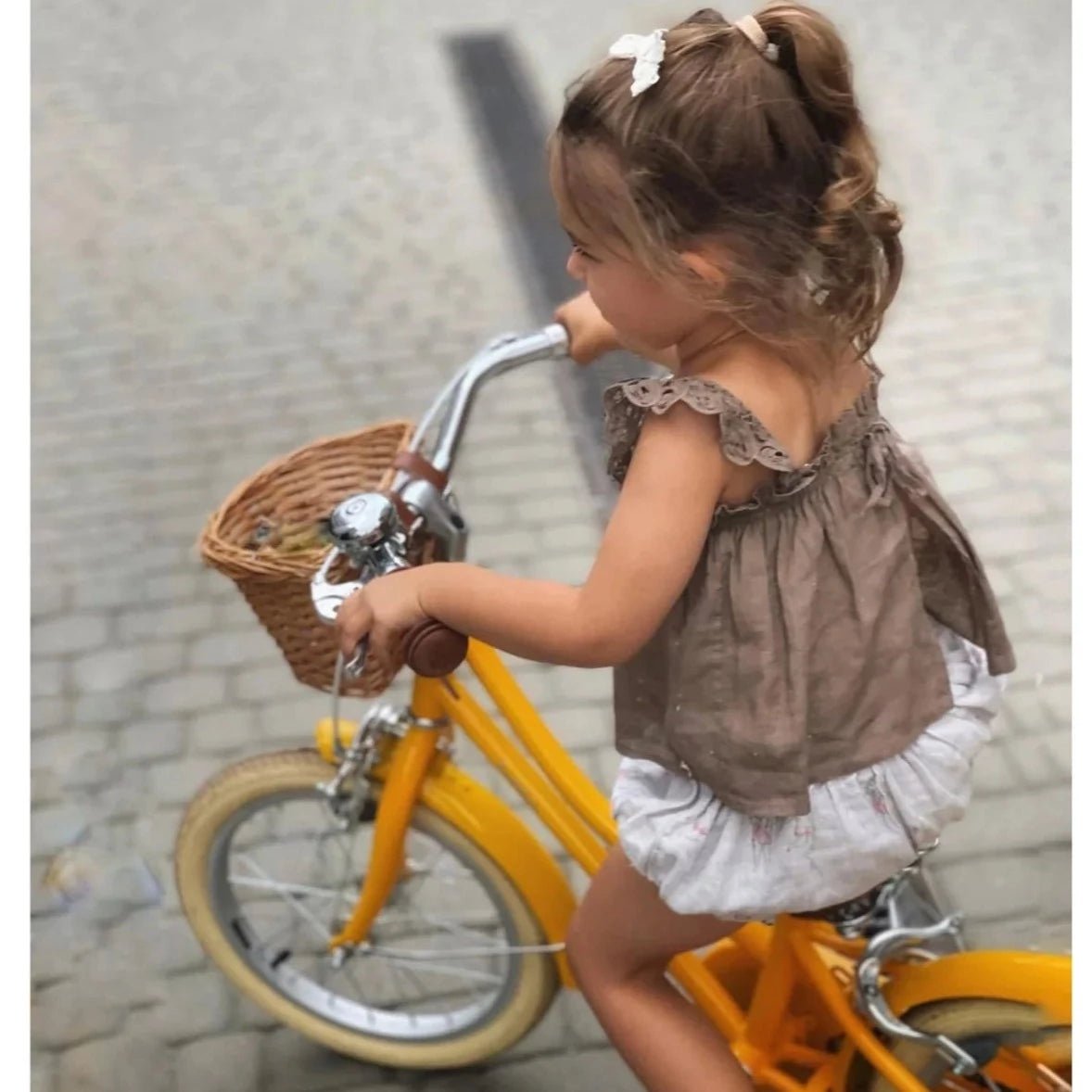 Vélo retro vert pour enfant 2 à 4 ans - Gingersnap 12pouces Bobbin