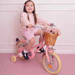 BOBBIN BIKES - Vélo Enfant Gingersnap 12" - Rose Pâle