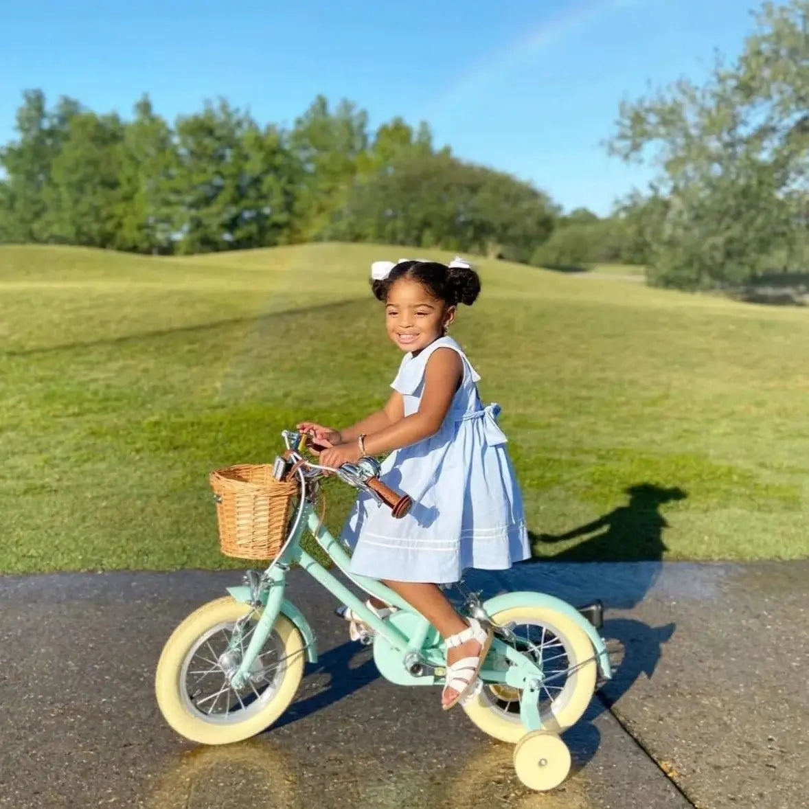 BOBBIN BIKES - Vélo Enfant Gingersnap 12" - Vert Pâle