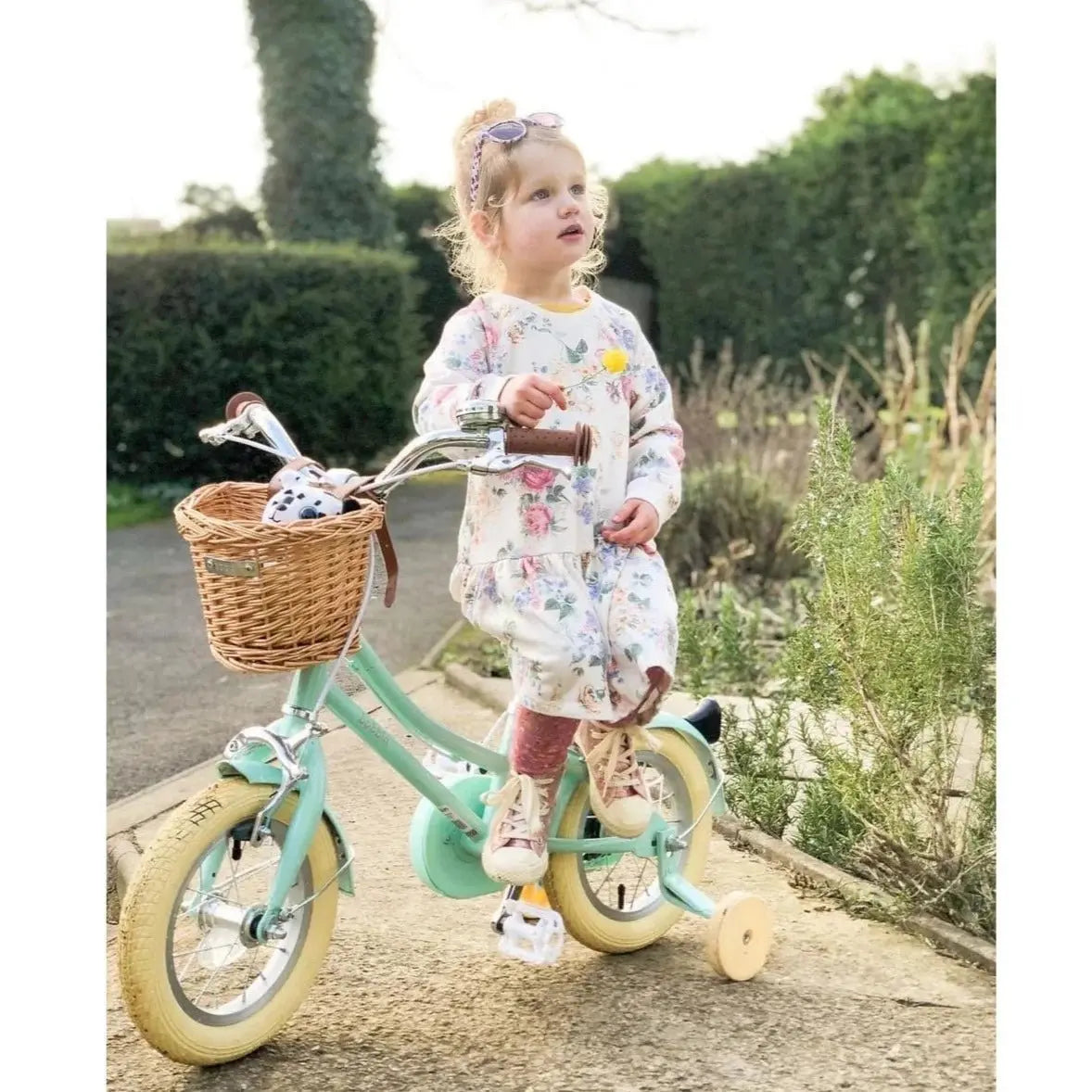 BOBBIN BIKES - Vélo Enfant Gingersnap 12" - Vert Pâle