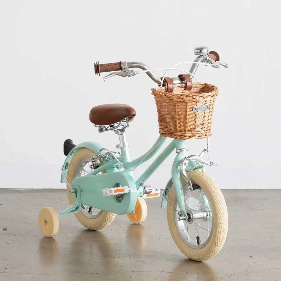 BOBBIN BIKES - Vélo Enfant Gingersnap 12" - Vert Pâle