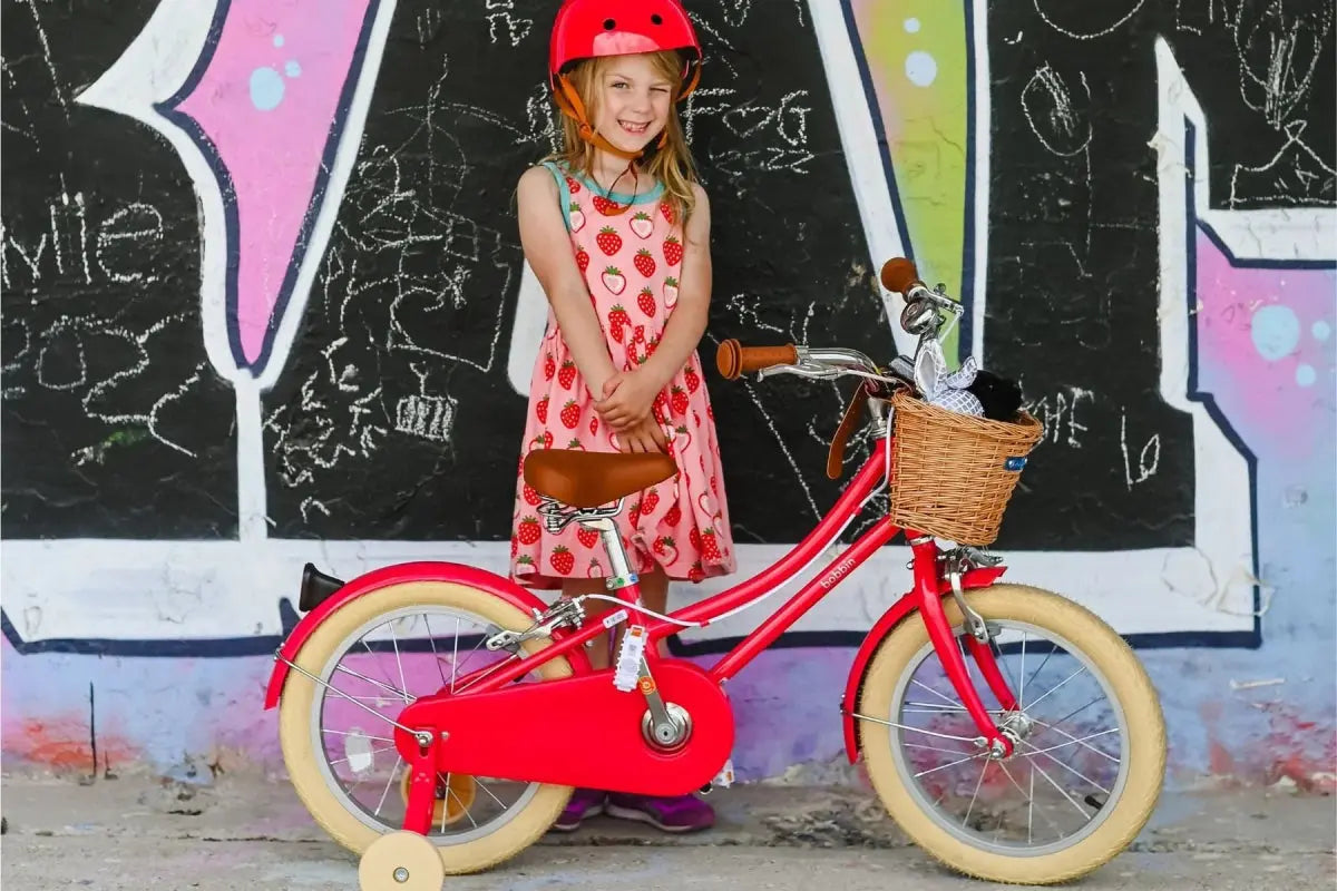 BOBBIN BIKES - Vélo Enfant Gingersnap 16" - Cerise Rose