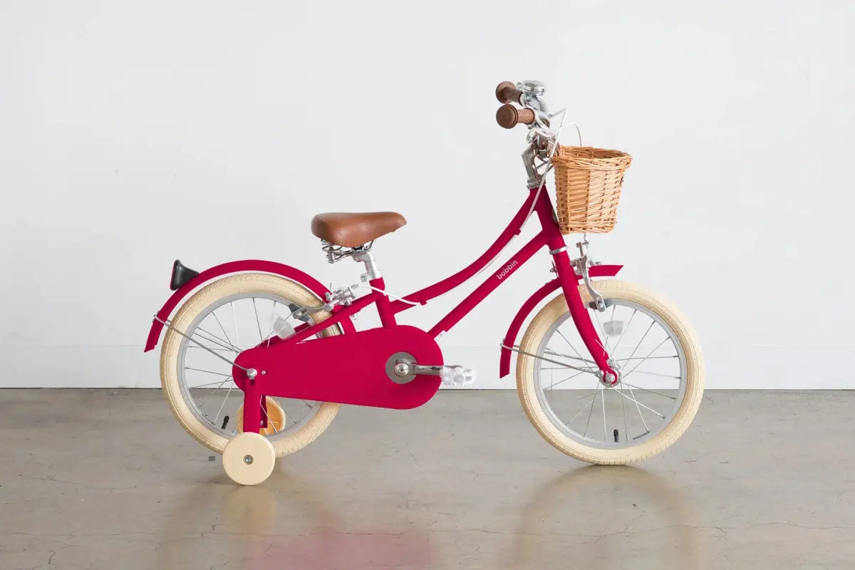 BOBBIN BIKES - Vélo Enfant Gingersnap 16" - Cerise Rose