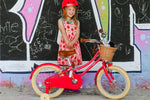 BOBBIN BIKES-Vélo Enfant Gingersnap 16" - Cerise Rose-Les Petits