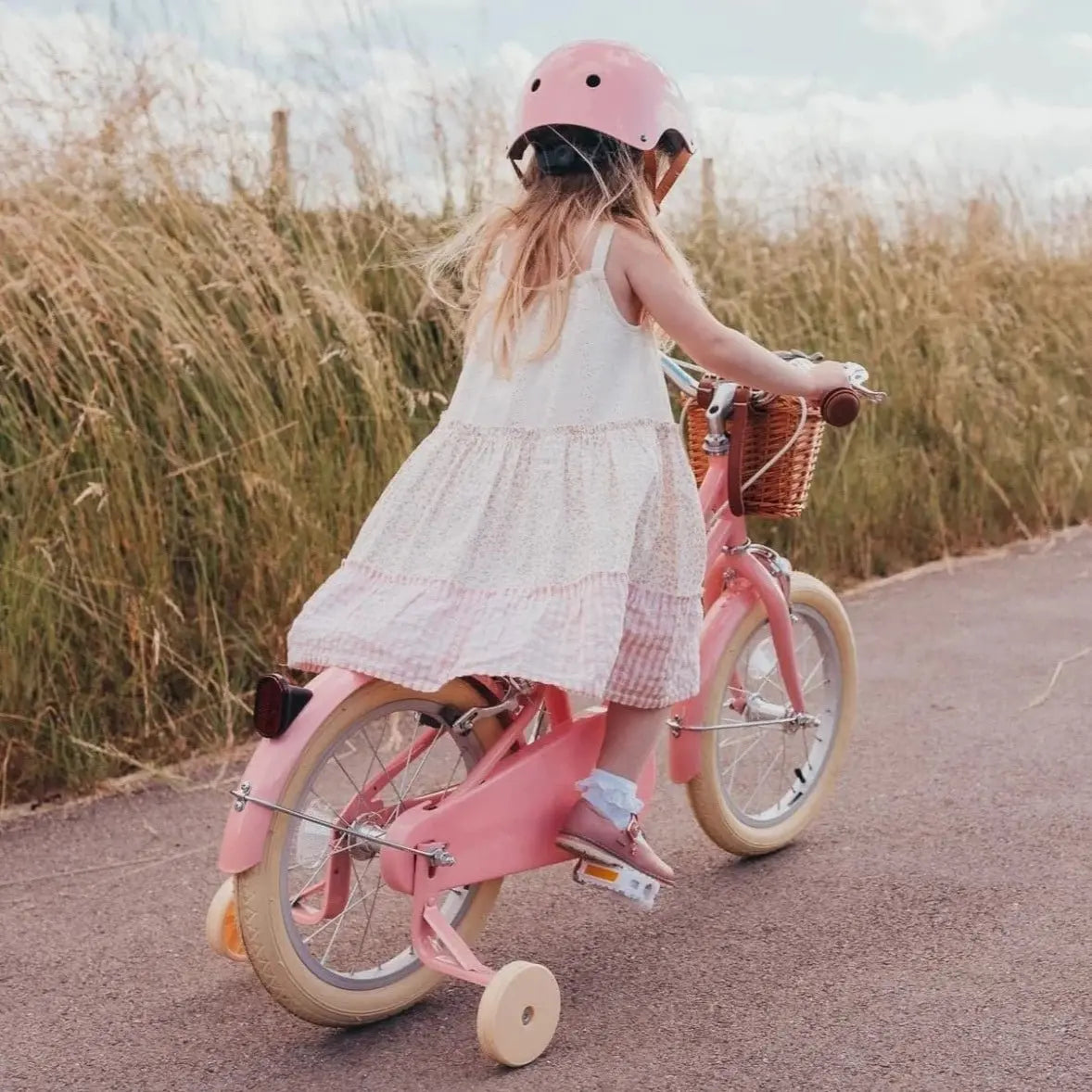 BOBBIN BIKES - Vélo Enfant Gingersnap 16" - Rose Pâle