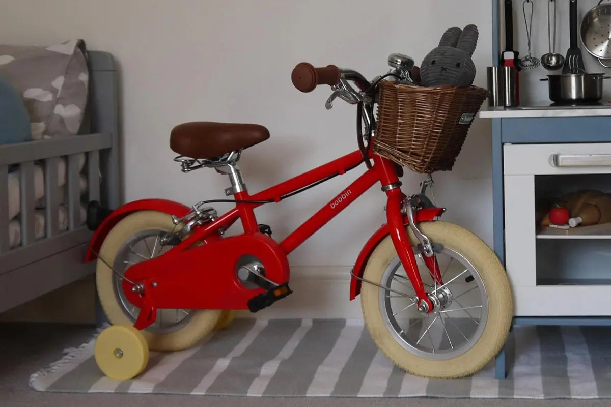 BOBBIN BIKES - Vélo Enfant Moonbug 12" - Rouge