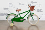 BOBBIN BIKES - Vélo Enfant Moonbug 16" - Vert