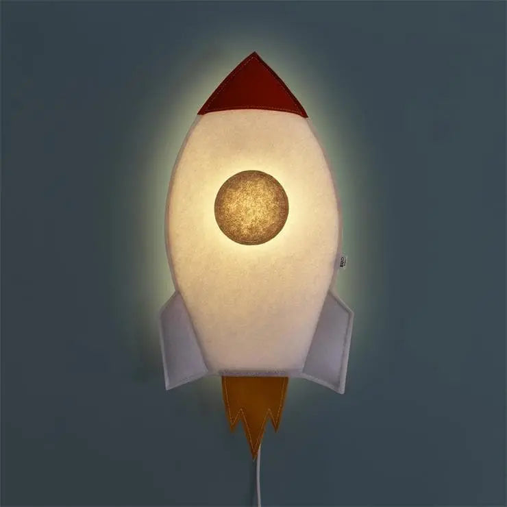 BUOKIDS - Veilleuse en Forme de Fusée