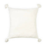 CAM CAM - Coussin À Chevrons - Blanc Cassé