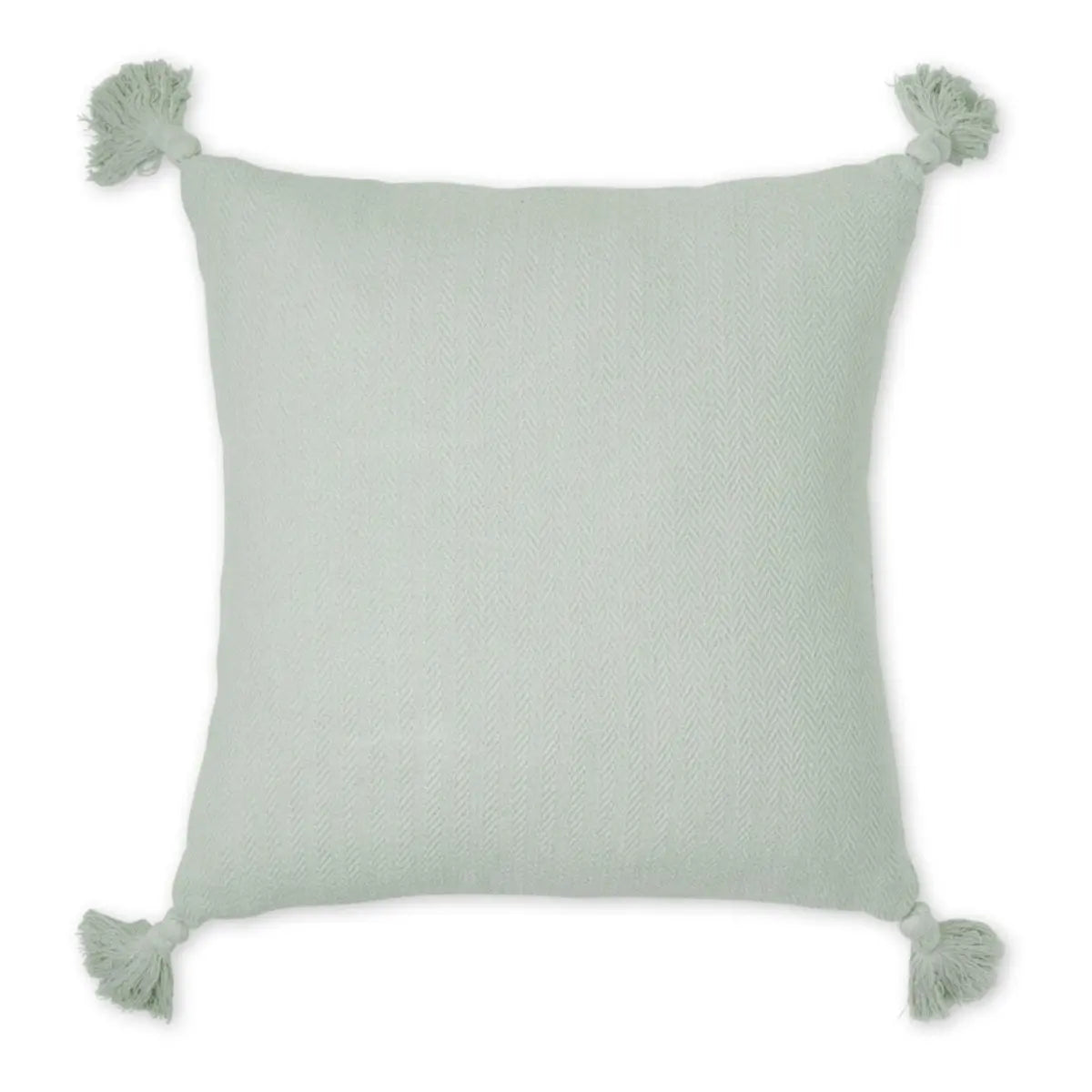 CAM CAM - Coussin À Chevrons - Vert Sauge