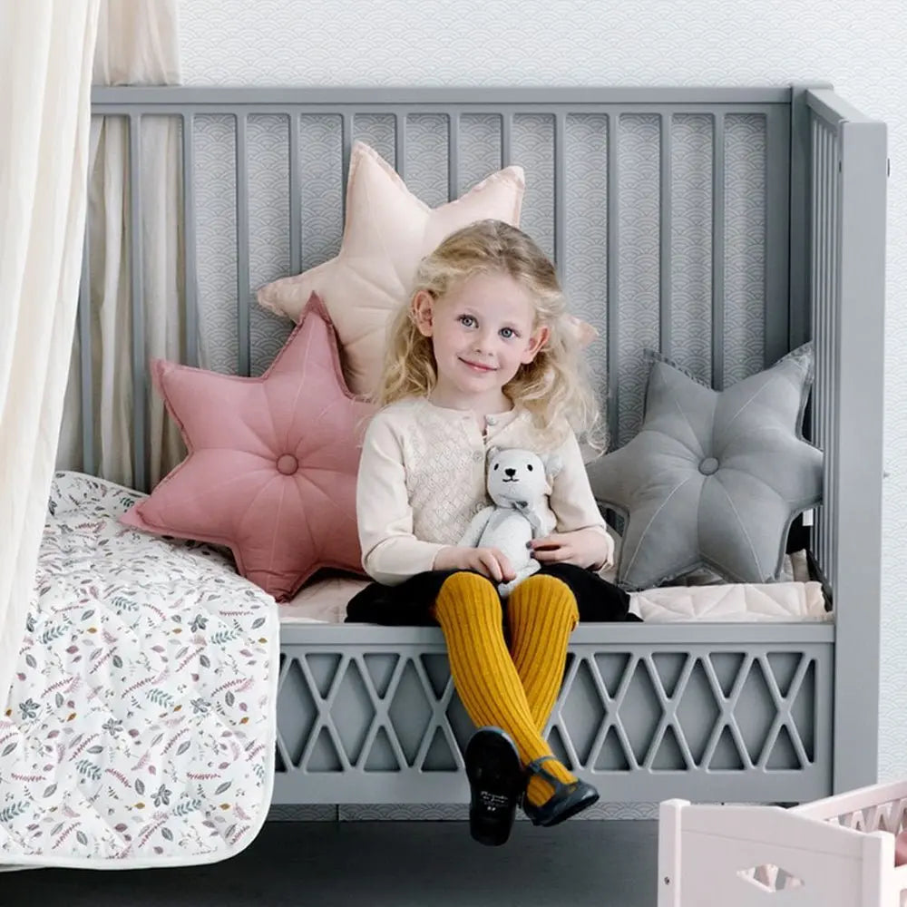 CAM CAM - Coussin Étoile - Gris