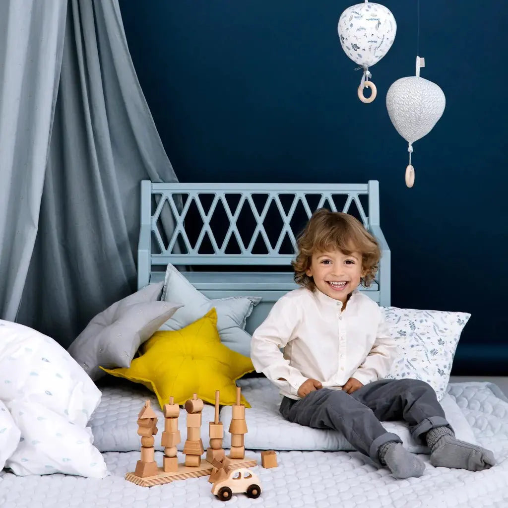 CAM CAM - Coussin Étoile - Gris