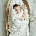 CAM CAM - Doublure De Panier À Langer - Feuilles Vertes