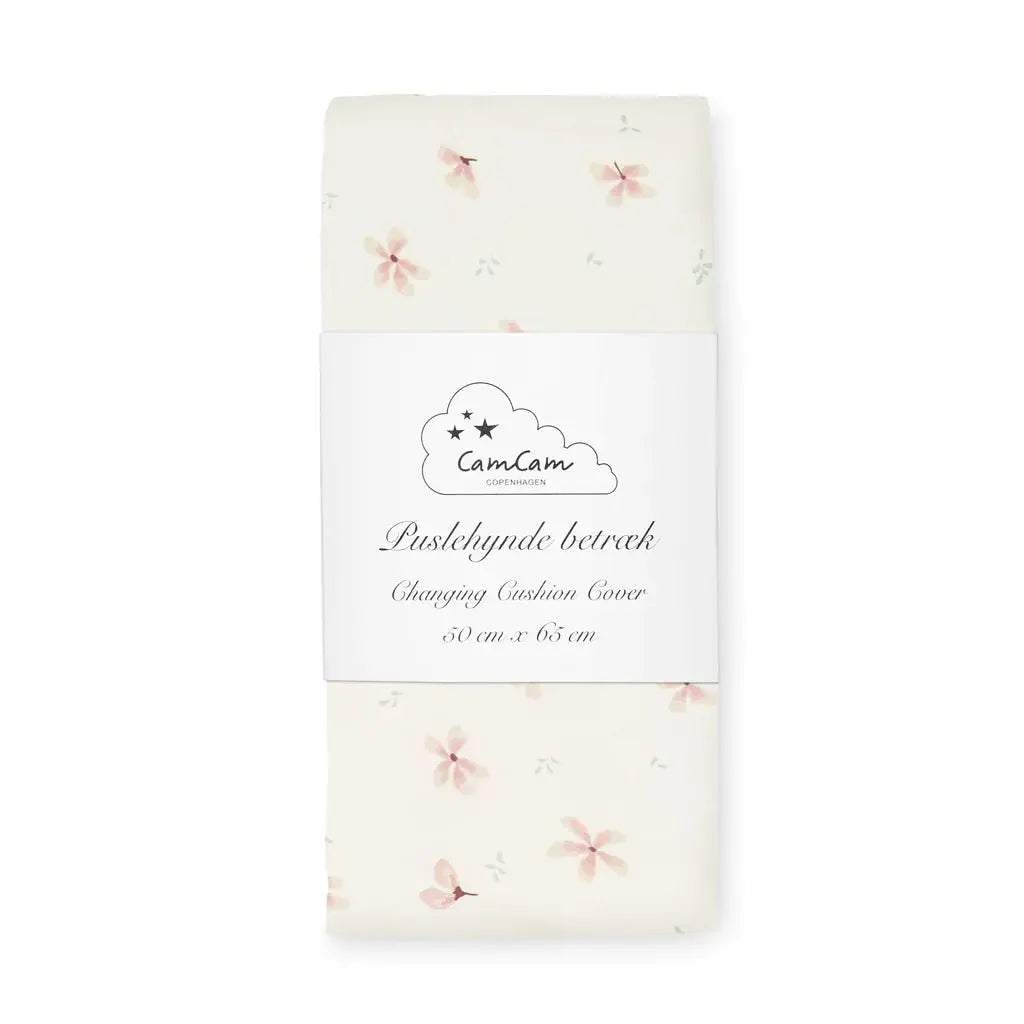 CAM CAM - Housse De Coussin À Langer - Windflower Creme