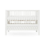 CAM CAM - Lit Bébé Evolutif Harlequin 60x120 Cm - Blanc