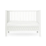 CAM CAM - Lit Bébé Evolutif Harlequin 60x120 Cm - Blanc