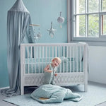 CAM CAM - Lit Bébé Evolutif Harlequin 60x120 Cm - Blanc