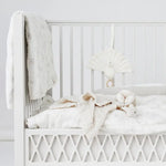 CAM CAM - Lit Bébé Evolutif Harlequin 60x120 Cm - Blanc