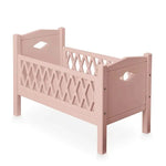 CAM CAM - Lit De Poupée en Bois Harlequin - Rose