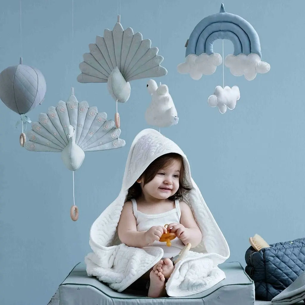 CAM CAM - Mobile Musical Paon - Vert Sauge