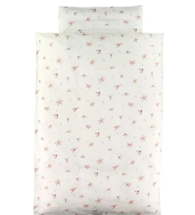 CAM CAM - Parure De Lit - Gots Windflower Creme - Tailles Junior Et Adulte