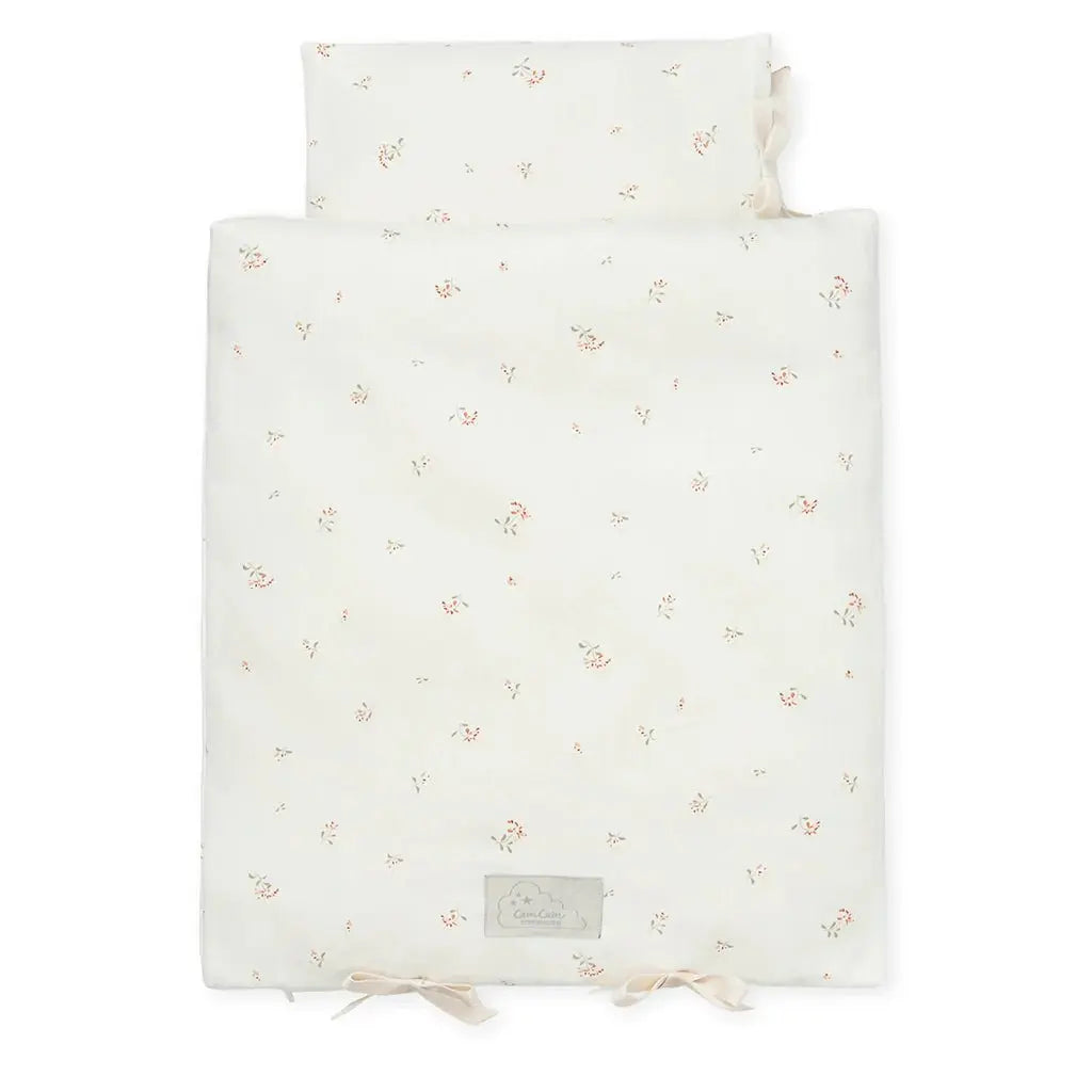 CAM CAM - Parure de Lit Pour Poupées - Gots Poppies