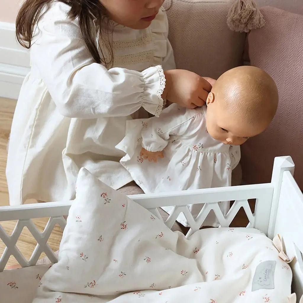 CAM CAM - Parure de Lit Pour Poupées - Gots Poppies