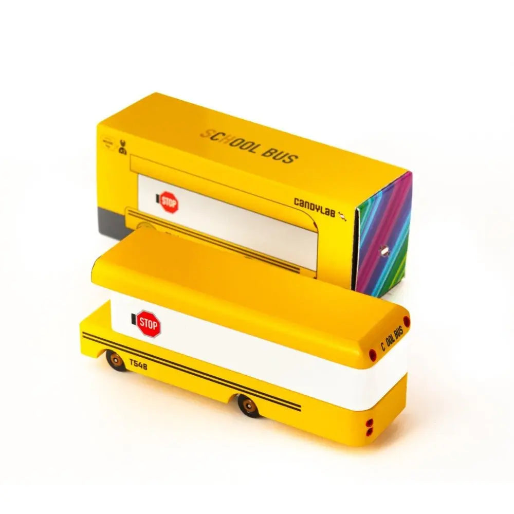 CANDYLAB - Bus Scolaire Candycar en Bois